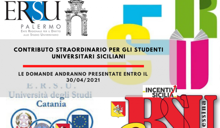 Immagine articolo: Previsto un contributo straordinario per gli studenti universitari siciliani