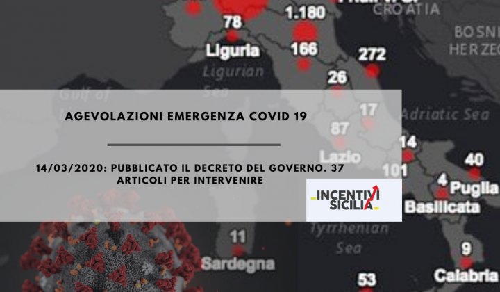 Immagine articolo: Pubblicato il decreto del governo per affrontare l'emergenza Coronavirus:seconda parte