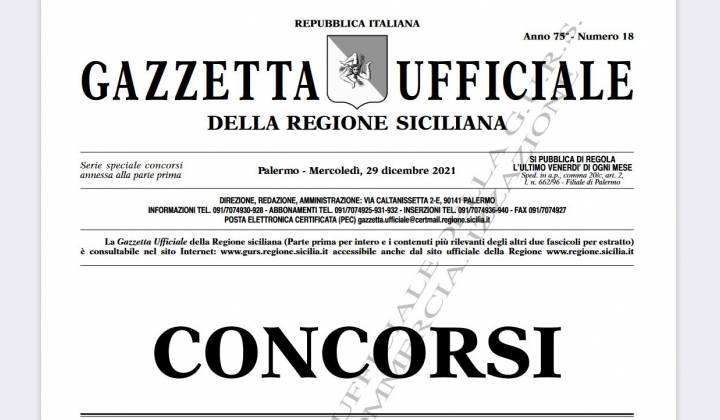 Immagine articolo: Lavoro Sicilia: Pubblicato Maxi Concorso per diventare dipendente regionale. Verranno assunte 1.170 persone