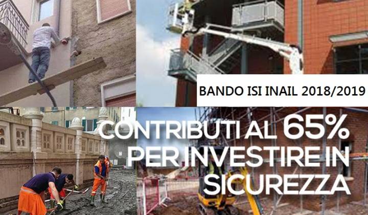 Immagine articolo: Bando Isi INAIL ediz.2018/2019: 370 mil € di contributi per la sicurezza nelle imprese. Oltre 23 milioni € per le aziende siciliane