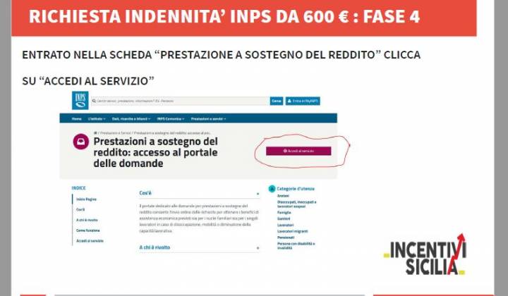 Immagine articolo: Indennità INPS da 600 € per autonomi, commerciati e artigiani: istruzioni per richiedere l'indennità in autonomia