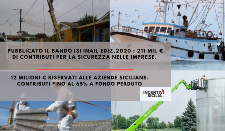 Immagine articolo: Elenco cronologico Bando ISI INAIL 2020: pubblicati gli elenchi delle società ammesse