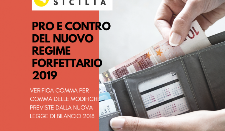 Immagine articolo: Regime forfettario 2019: Pro e contro, comma per comma, delle modifiche previste dalla Legge di Bilancio al regime fiscale agevolato per le partite IVA