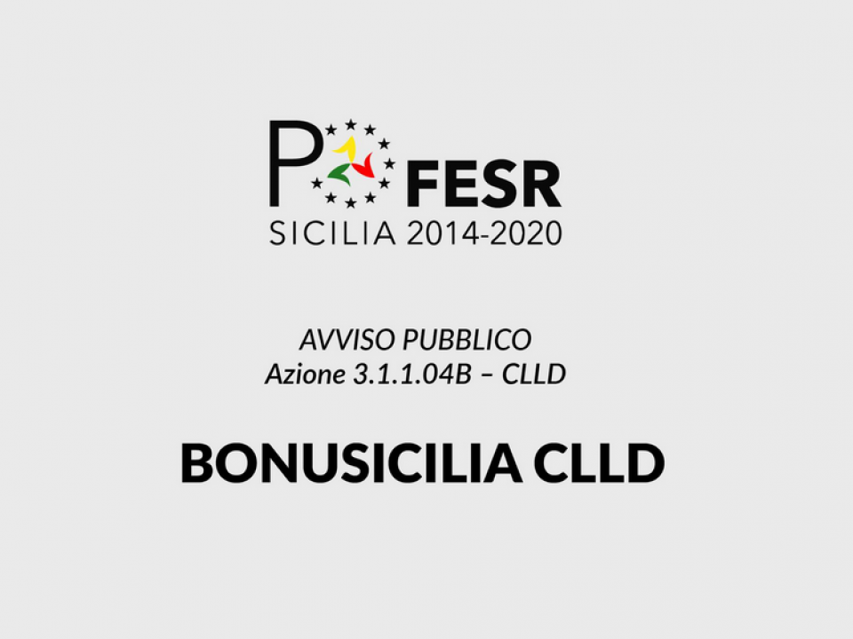 Immagine articolo: BonuSicilia CLLD: pubblicato l'elenco delle 4.864 aziende che percepiranno contributi da 2.115€ a 5.000€