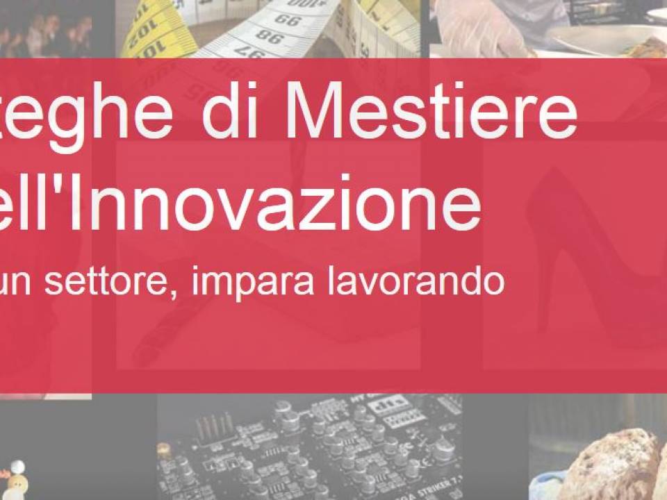 Immagine articolo: Nuovo bando per le Botteghe del mestiere 2016. Anche in Sicilia la possibilità di partecipare