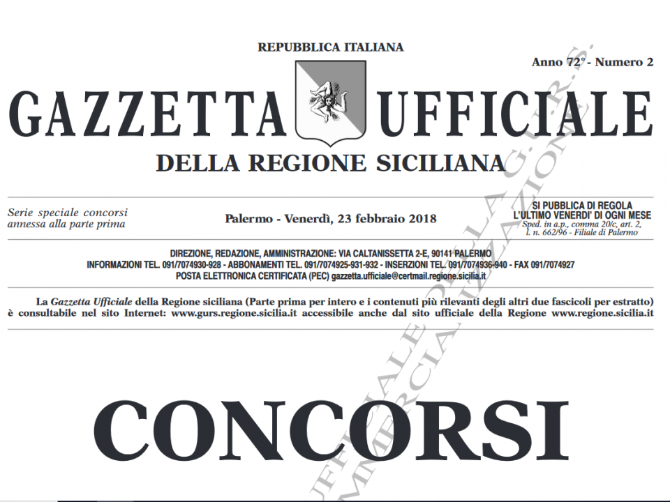 Immagine articolo: Bandi di concorso per 22 posizioni all'interno di 6 comuni siciliani