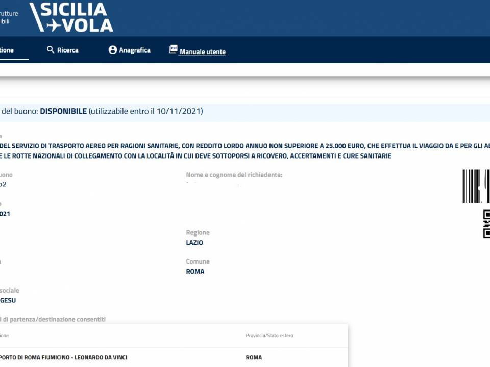 Immagine articolo: Tariffe sociali per viaggiare con l'aereo: Come richiedere lo sconto del 30% sui biglietti aerei grazie a "Sicilia Vola"