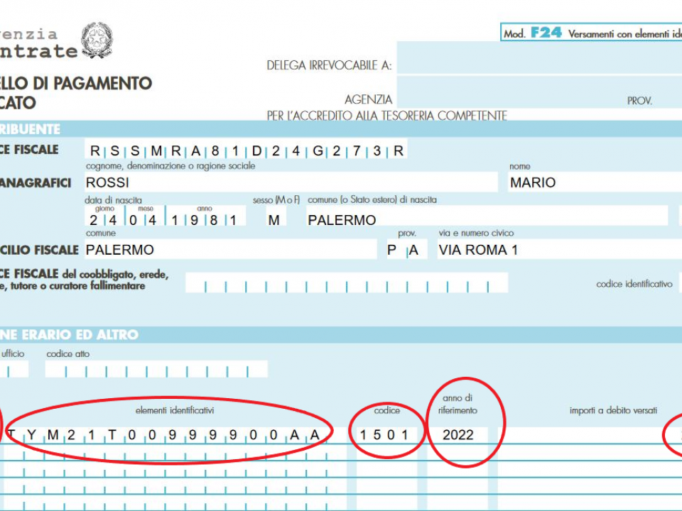 Immagine articolo: Pagare l'imposta di registro nei canoni di locazione: Come compilare l'F24 Elide e quanto pagare