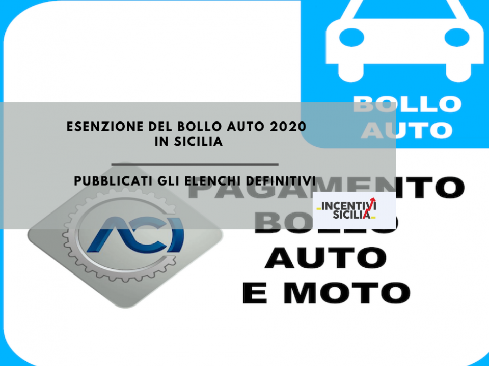 Immagine articolo: Esenzione bollo auto 2020: Pubblicati gli elenchi definitivi di chi non dovrà pagare la tassa automobilistica