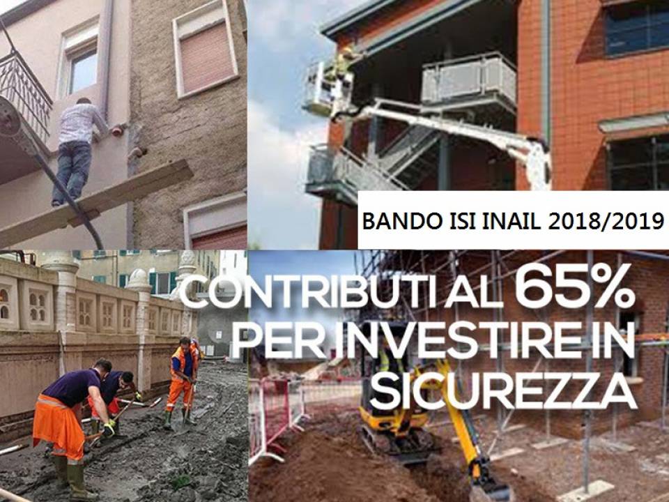 Immagine articolo: Bando Isi INAIL ediz.2018/2019: 370 mil € di contributi per la sicurezza nelle imprese. Oltre 23 milioni € per le aziende siciliane