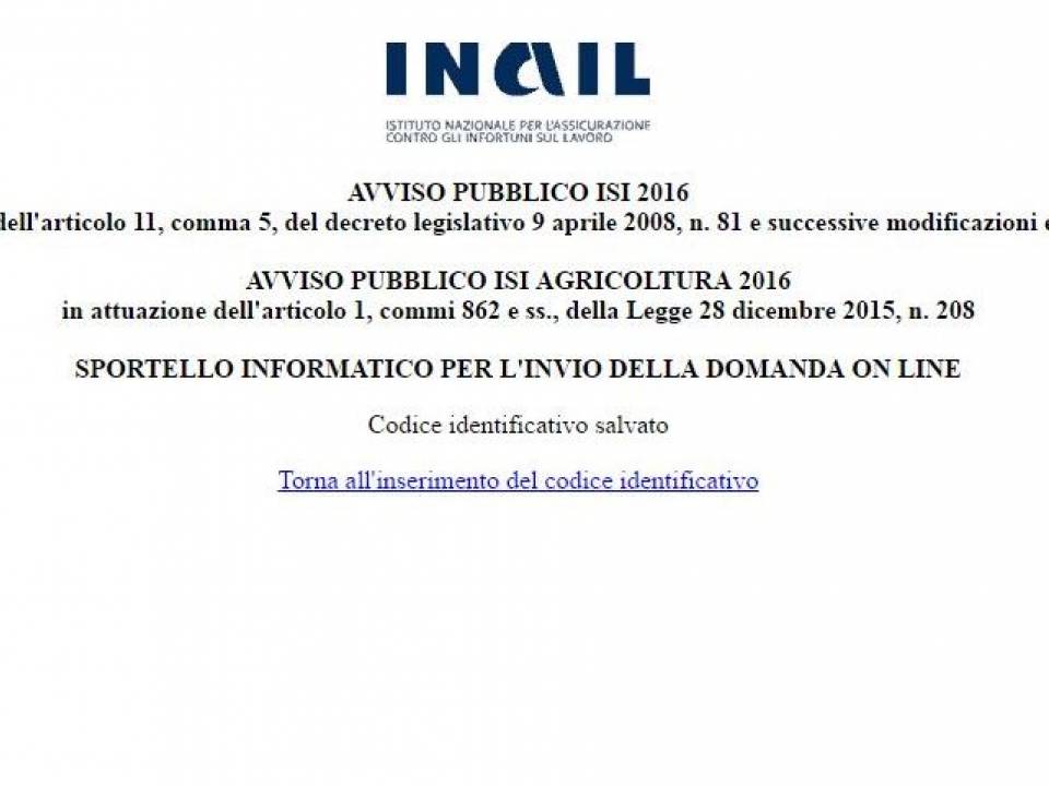Immagine articolo: Oltre 20.000 le aziende richiedenti gli incentivi alle imprese offerti dall'INAIL con il bando ISI e ISI Agricoltura