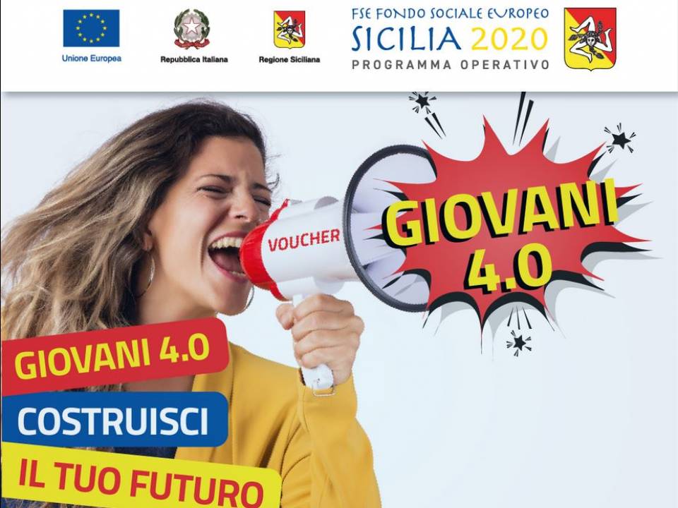 Immagine articolo: Nuova edizione del Bando Progetto Giovani 4.0: contributi per pagare master,certificazioni linguistiche e brevetti ai giovani siciliani