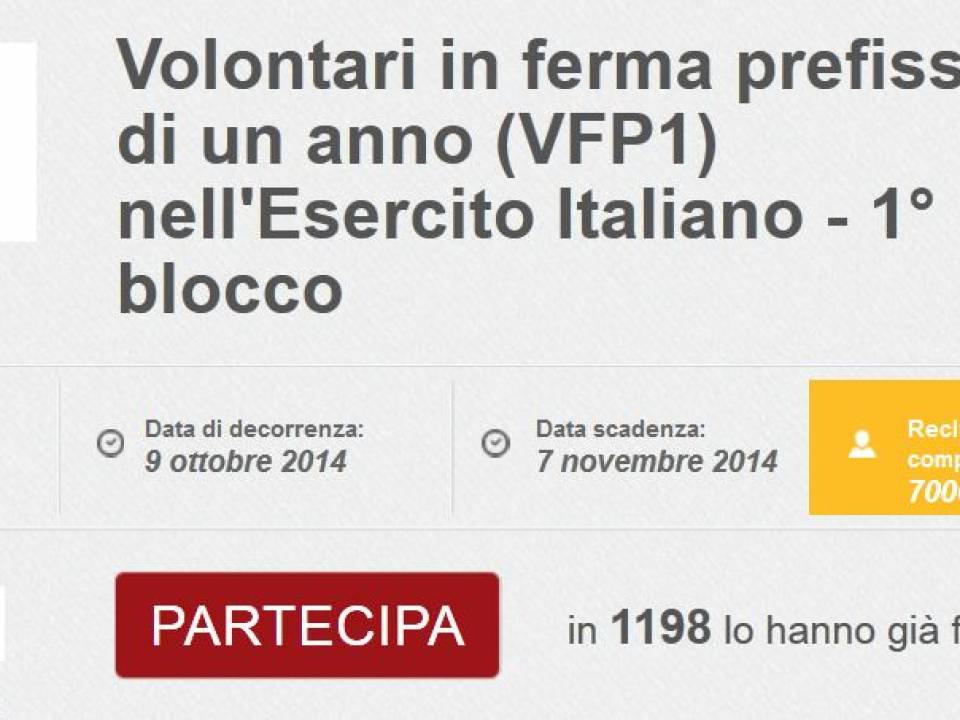 Immagine articolo: Bando per 7.000 giovani nell'Esercito Italiano